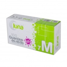 Luvas em nitrilo sem pó, azuis (100u.) -TAMANHO XS (1 caixa de 100 luvas) Img: 202109111