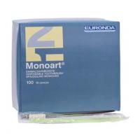 Monoart: Escova de dentes descartável (caixa com 100 unidades) - Verde Claro Img: 202011211