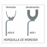 HORQUILLA DE MORDIDA AEB J PARA DESDENTADOS