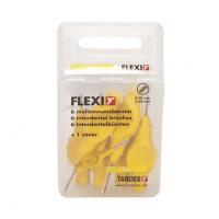 Flexi: Escovas Interdentárias Amarelas 0,70 mm - 6 uds Img: 202011211 Flexi: Escovas Interdentárias Amarelas 0,70 mm - 6 uds Img: 202011211
