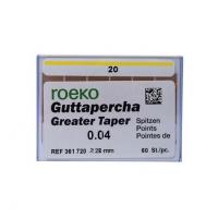 PONTAS GUTAPERCHA CONICIDADE 04 N.20 - 60u Img: 202111131