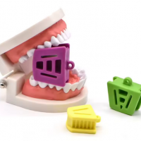 Bloco de mordedura com protecção contra a língua - Tamanho S Img: 202603281