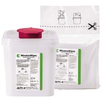 MinutenWipes Maxi: Toalhetes Desinfetantes para Superfícies Médicas - 4x250 peças Img: 202411231