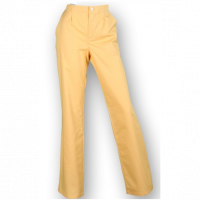 Calças Unisex com feche (várias cores) - Tamanho S - Amarelo Img: 202011211