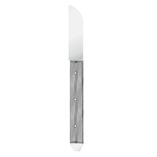 Cuchillo para escayola con abre mufla 17cm