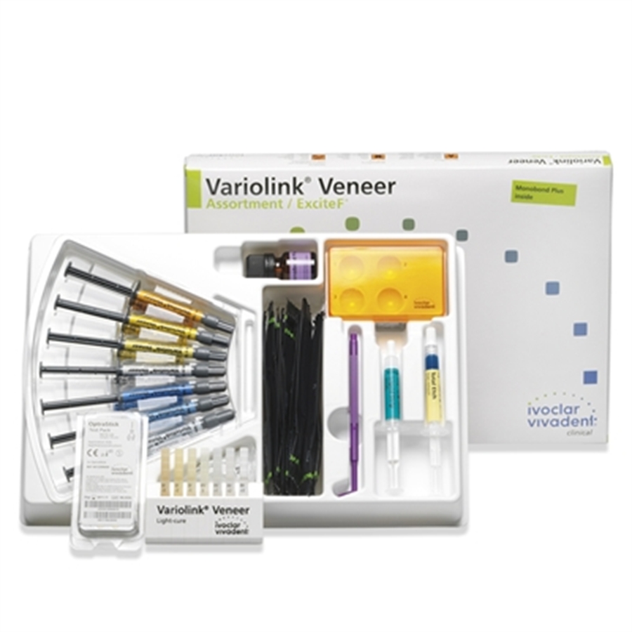VARIOLINK VENEER SURTIDO CEMENTOS (EXCITE+MONOBOND PLUS) OBTURACION
