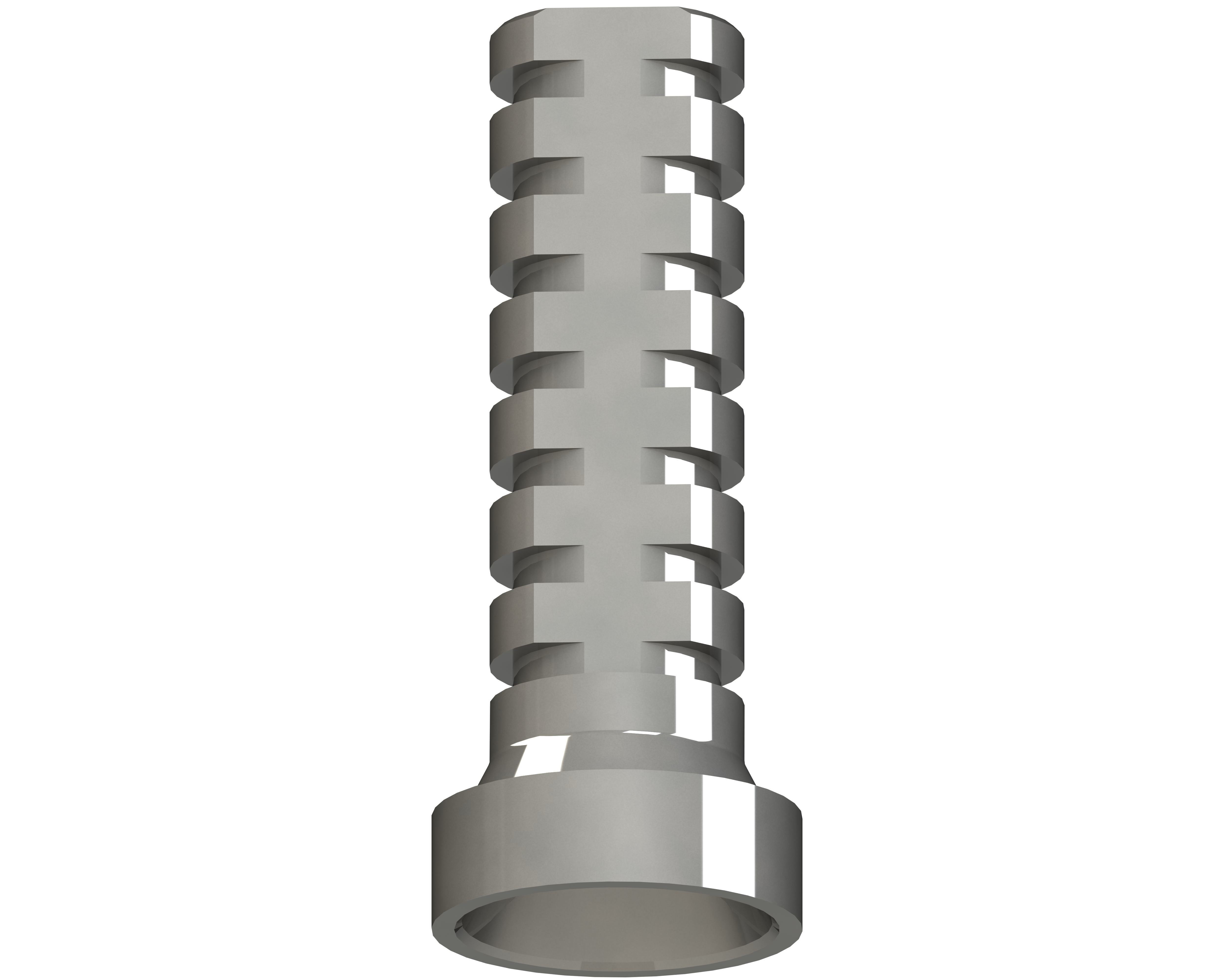 CYLINDRE FENDU MINICONICO CONNEXION EXTERNE LARGE PLATE-FORME 