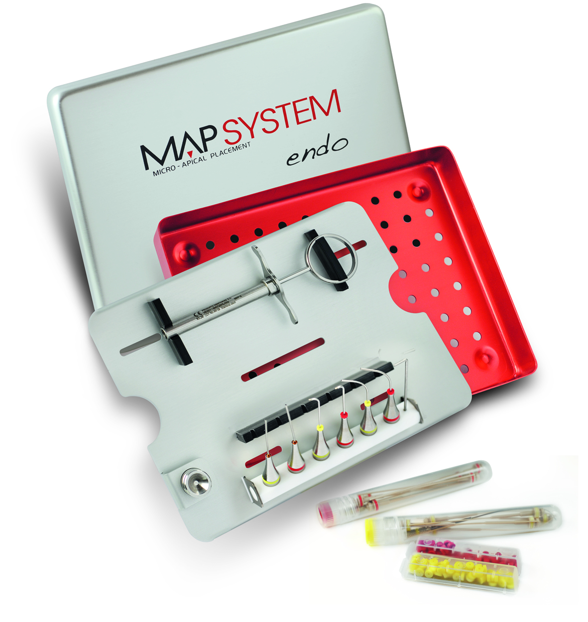 MAP SYSTEM EMBOLO DE POLIMERO PEEK ROJO 110