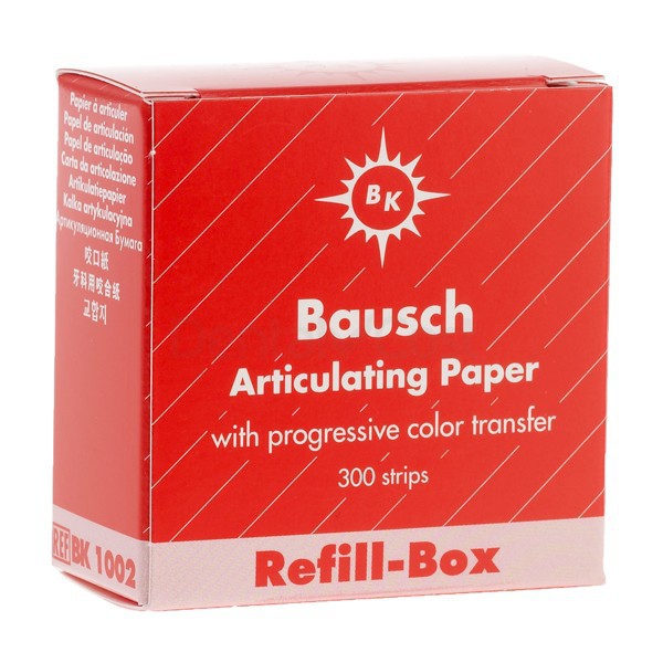 substituição de papel articular bausch bk1002 vermelho