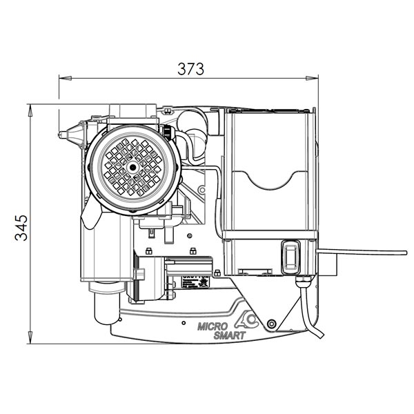 Suction unit Micro Smart cattani-DETAILS