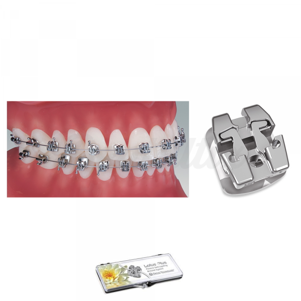 Kit Brackets metálicos Autoligado Standard Torque Lotus Plus Damon