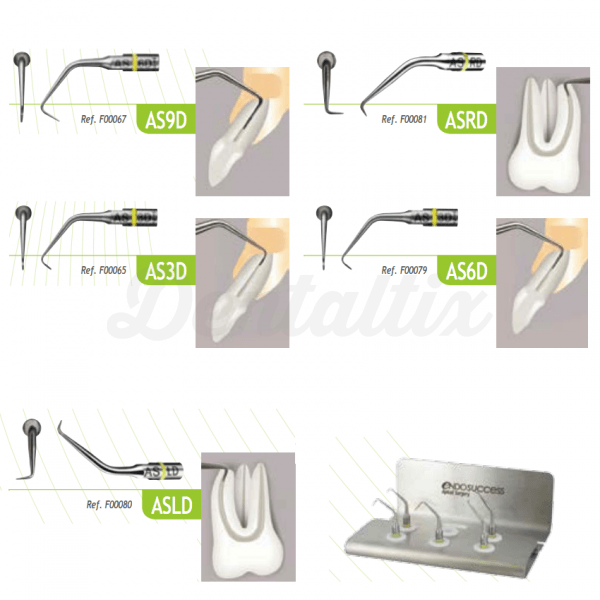 Kit Insertos Endo Success para Cirugía Apical SATELEC Dentaltix