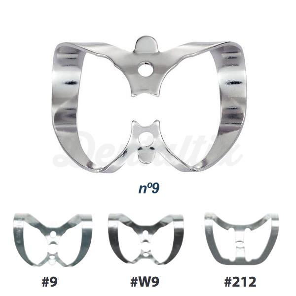 Clamps Mariposa p/ Aislamiento zona Anterior (1ud) Coltene Dentaltix